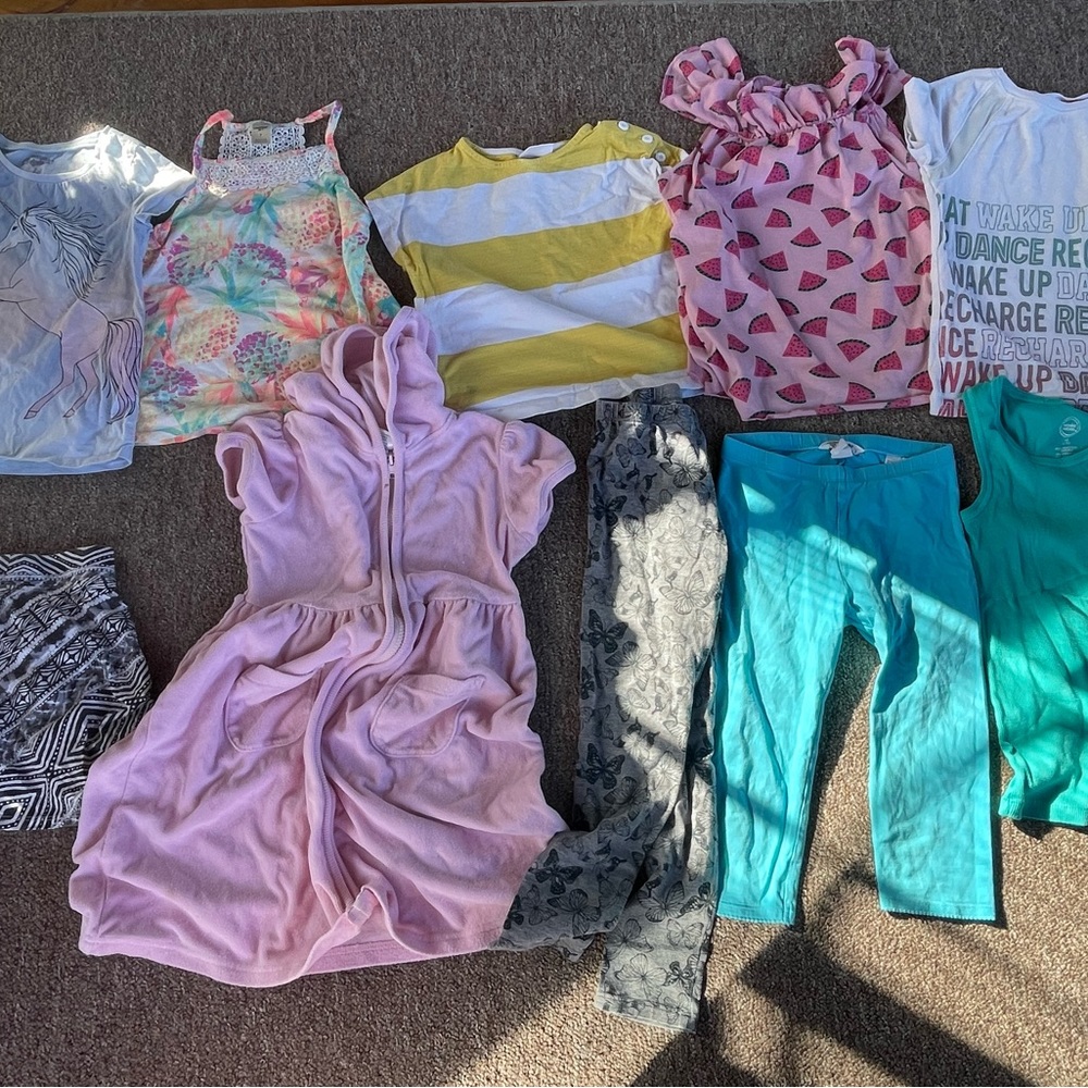 Kid Girl Size 7 Years Summer Lot
